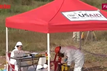 【動画】ビエンホア空軍基地で浄化済みダイオキシン汚染地6ヘクタールの引き渡し