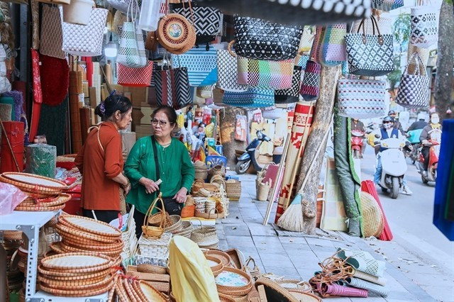 ハノイ・ハンチエウ通りの店（写真：VNA）