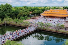 フエの文化遺産の保存は、同市の観光発展の基盤となっている。（写真：レ・ホアン）