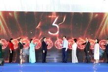 メコンデルタ初の日本式職業訓練学校の開校式および開所式が、カントー市ミースエン区で開催された。（写真：VNA）