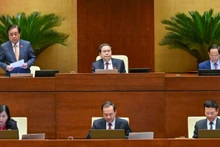 国会議長のチャン・タイン・マン氏と国会副議長らが会議を主宰し、指導した。（写真：ダン・アイン）