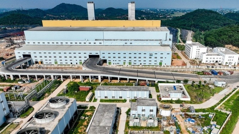 ソックソン廃棄物発電所では、1日あたり5,000トンの廃棄物の焼却処理が可能である。（写真：H.ソン）