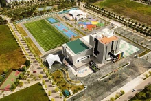 ハックタイン区に新たに開設された児童文化センターおよびスポーツセンター