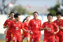 ベトナム女子サッカー代表は準決勝でインドネシアに5-0で快勝した。（写真：VNA）