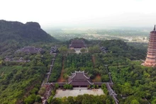 バイディン寺の景観（写真：VNA）