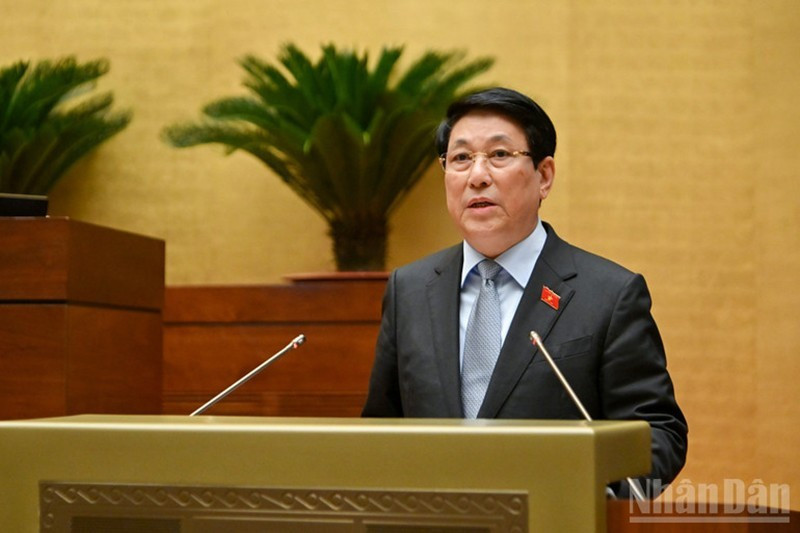 ルオン・クオン国家主席は10月20日に、2021年から2026年の任期における国家主席の業績に関する報告書を、第15期国会第10回会期の中で発表した。（写真：ズイ・リン）