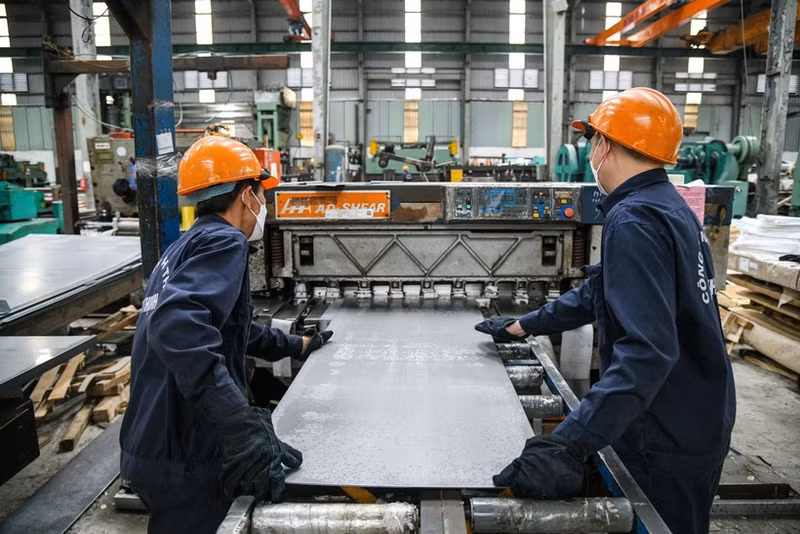 2025年第3四半期、工業生産が好調な伸びを示す（写真：THANH DAT）。