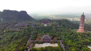 バイディン寺の景観（写真：VNA）