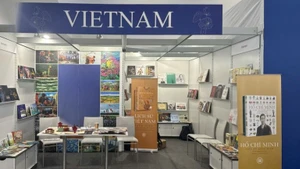 フランクフルト・ブックフェア（ドイツ）のベトナム・ブックスペース