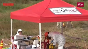 【動画】ビエンホア空軍基地で浄化済みダイオキシン汚染地6ヘクタールの引き渡し