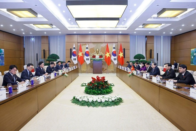 会談の様子（写真：VNA）