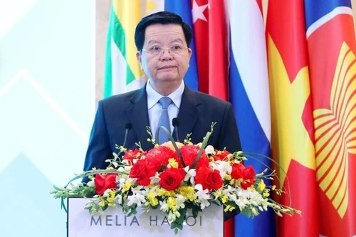 会議で発言するベトナムのマイ・ヴァン・チン副首相（写真：NDO）