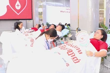 2025年の献血デーには、多くの参加者が意欲的に参加した。（写真：NDO）