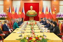 会談の様子（写真：NDO）