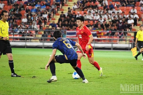 第33回SEAゲームズ男子サッカーで、ベトナム代表がタイ代表を3対2で下し、金メダルを獲得した。（写真：スアン・ソン）