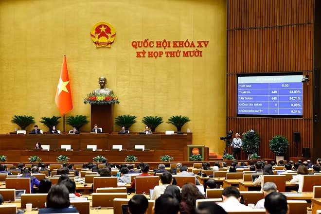 国会は12月10日、改正預金保険法も承認した。（写真：VNA）