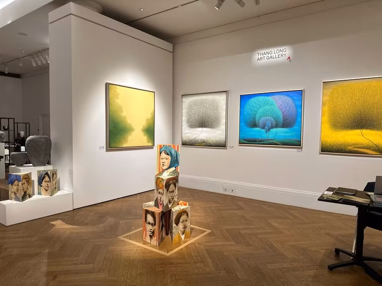 「ベトナム ― 魅惑の美」展の会場