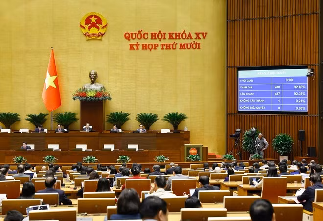 国会は改正刑事判決執行法を可決した。（写真：VNA）