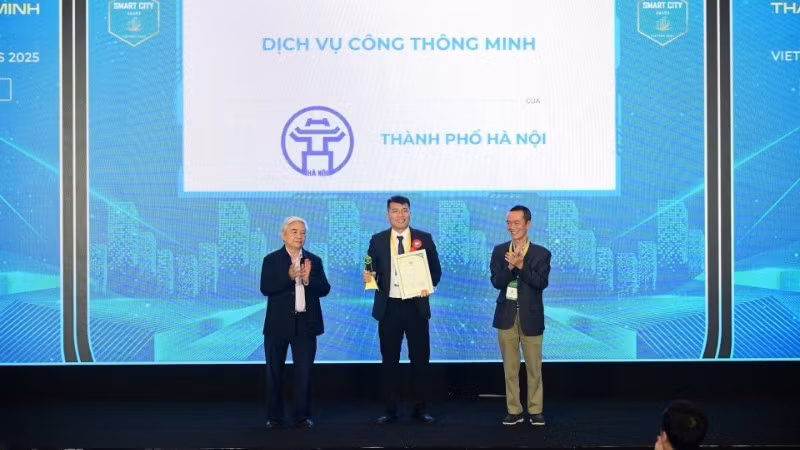 ハノイ市が「ベトナム・スマートシティ賞2025」を受賞